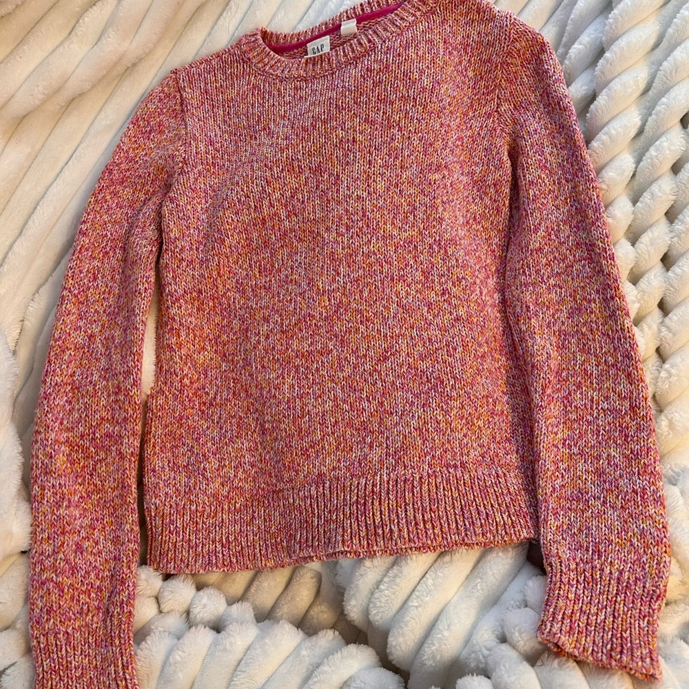 GAP Kids Pink Multicolor Sweater